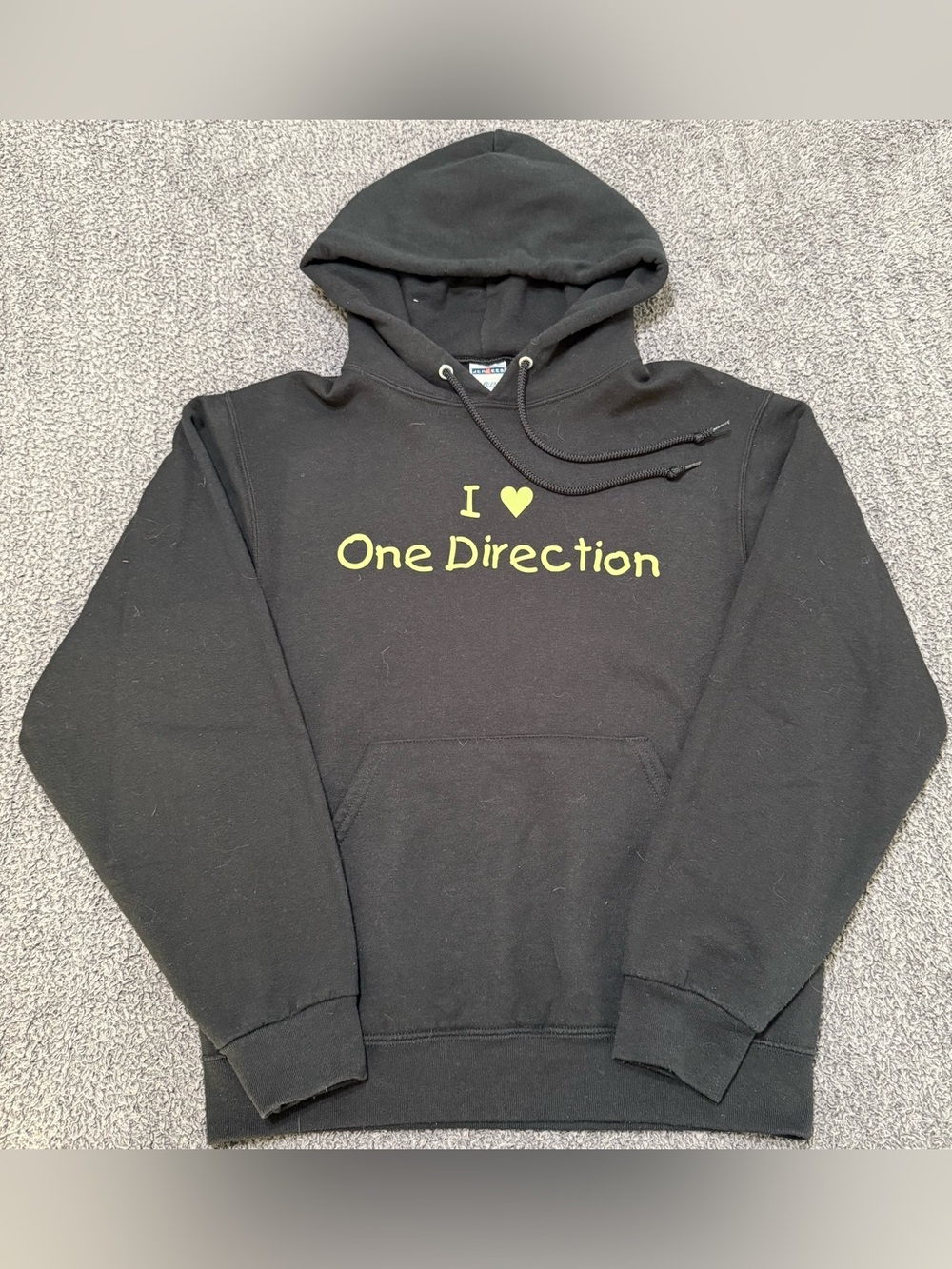 🔥 Vintage One Direction I Love 1D Fan Hoodie Harry Liam Louis Niall Zayn Small